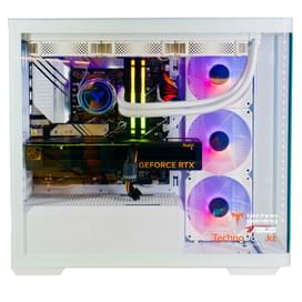 Игровой компьютер TechnoGaming (Ci7-13700F/RTX 4060TI 16GB/D5 32GB/SSD 1TB/B760 WIFI/СЖО/D300 WH) фото