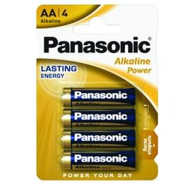 Батарейка Panasonic AA 4шт Alkaline Power (LR6REB/4BPU/LR6APB/4BP) фото