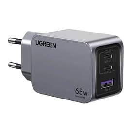 Адаптер питания UGREEN X755 Nexode Pro 65W GaN 2*Type-C/1*USB-A (25871) фото