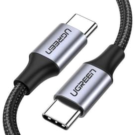 Кабель UGREEN Type-C M/M US261 1m Grey (50150) фото