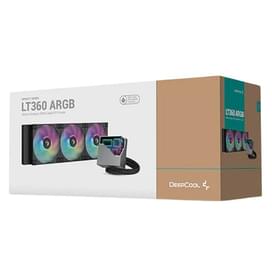 Система жидкостного охлаждения для CPU Deepcool LT360 ARGB Black [R-LT360-BKAMNC-G-1] фото