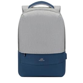 Рюкзак для ноутбука 15,6" RIVACASE (7562 grey/dark blue) фото