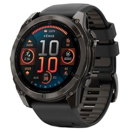 Смарт-часы Garmin Fenix 8 51mm сапфир темный силикон 010-02905-21 фото