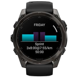 Смарт-часы Garmin Fenix 8 51mm сапфир темный силикон 010-02905-21 фото