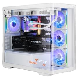 Игровой компьютер TechnoGaming (Ci7-13700F/RTX 4070TIS 16GB/D5 32GB/SSD 2TB/B760 WIFI/СЖО/D300 WH) фото