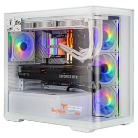 TechnoGaming ойын компьютері (Ci7-13700F/RTX 4070TIS 16GB/D5 32GB/SSD 2TB/B760 WIFI/СЖО/D300 WHT) фото