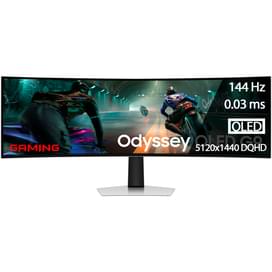 Игровой Монитор 49" Samsung Odyssey OLED G9 LS49DG910SIXCI 5120x1440 32:9 144 ГЦ (2 HDMI+DP) Silver фото