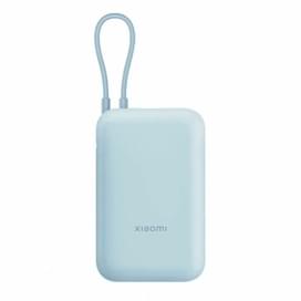 Внешний аккумулятор Xiaomi, Power Bank 10000mAh 37W (Integrated Cable) Ice Blue GL, (P15ZM/BHR9073GL) фото