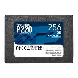 Внутренний SSD 2.5" 7мм 256GB Patriot P220 SATA-III 3D TLC [P220S256G25] фото