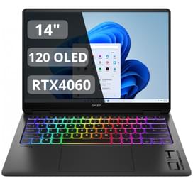 14" HP OMEN 14-fb0026ci OLED Ойын Ноутбугі (U7 155H-16-1000-RTX4060 8-W)(B6SU2EA) фото