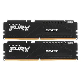 Оперативная память DDR5 DIMM 32GB(16GBx2)/5600Mhz Kingston Fury Beast Black EXPO [KF556C36BBEK2-32] фото