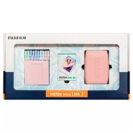 Принтер Моментальной Печати для смартфонов FUJIFILM Instax Mini Link 3R Pink в подарочной упаковке фото