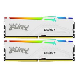 DDR5 DIMM 32GB(16GBx2)/6000Mhz Kingston Fury Beast W RGB EXPO [KF560C36BWE2AK2-32] жедел жадысы фото