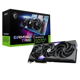 Видеокарта MSI RTX 5070 Ti GAMING TRIO OC PLUS 16GB 256bit/G7 (HDMI+3DP)[G507T-16GTCP] фото