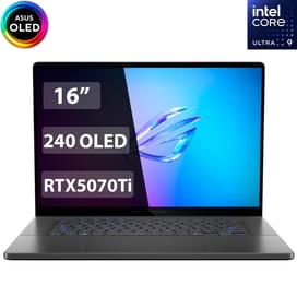 Игровой ноутбук 16'' Asus ROG Zephyrus G16 U9 285H / 32ГБ / 2000SSD / RTX5070Ti 12ГБ / 16 / DOS / (GU605CR-QR180) фото