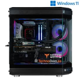 Игровой компьютер TechnoGaming 236(AR7-7800X3D/RX 9070XT16GB/D532GB/SSD1TB/B650 Gaming Plus/СЖО/GameMaxHYPE фото