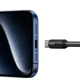 Кабель USB 3.0 - Type-C, USAMS, 1м, Black (SJ734USB01) фото