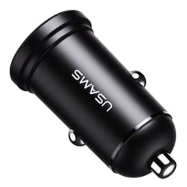 Автомобильное зарядное устройство USAMS, 2*USB A, 5W (CC114TC01) фото