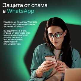Kaspersky Who Calls 1 устройства 1 год (KL85590DAFS_LK_TD_ESD) фото