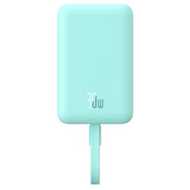 Внешний аккумулятор Baseus, Magnet.Mini USB-C 10000mAh 30W, Peppermint (BAS-P1002210B33300) фото