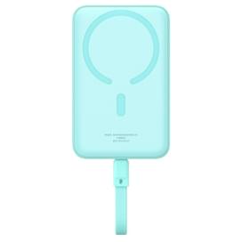 Внешний аккумулятор Baseus, Magnet.Mini USB-C 10000mAh 30W, Peppermint (BAS-P1002210B33300) фото