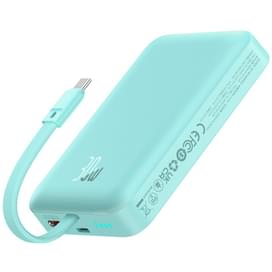 Внешний аккумулятор Baseus, Magnet.Mini USB-C 10000mAh 30W, Peppermint (BAS-P1002210B33300) фото