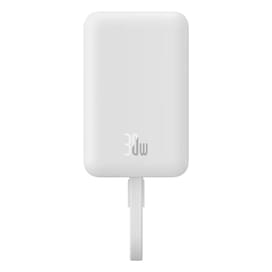 Внешний аккумулятор Baseus, Magnet.Mini USB-C 10000mAh 30W, White (BAS-P1002210B22300) фото