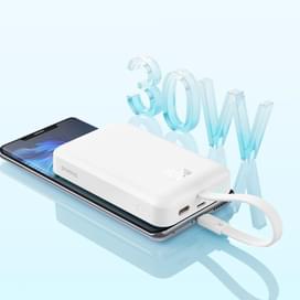 Внешний аккумулятор Baseus, Magnet.Mini USB-C 10000mAh 30W, White (BAS-P1002210B22300) фото