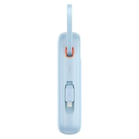 Внешний аккумулятор Baseus, QPow2 DGT 20000mAh+2 вс.каб 30W, Blue (BAS-P1005500931300) фото