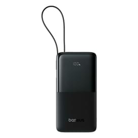 Внешний аккумулятор Baseus, Bipow2 DGT 20000mAh 20W+вст.каб, Black (BAS-P1007710111301) фото