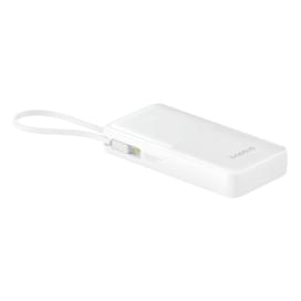 Внешний аккумулятор Baseus, Bipow2 DGT 20000mAh 20W+вст.каб., White (BAS-P1007710121301) фото