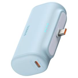 Внешний аккумулятор Baseus, Compact USB-C 5000mAh 20W, Blue (BAS-P1006830631300) фото