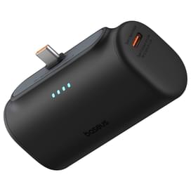 Внешний аккумулятор Baseus, Compact USB-C Edit. 5000mAh 20W, Black (BAS-P1006830611300) фото