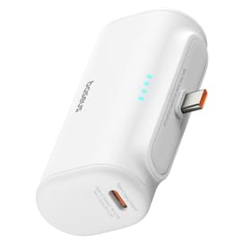 Внешний аккумулятор Baseus, Compact USB-C Edit. 5000mAh 20W, White (BAS-P1006830621300) фото