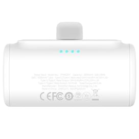 Внешний аккумулятор Baseus, Compact USB-C Edit. 5000mAh 20W, White (BAS-P1006830621300) фото