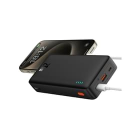 Внешний аккумулятор Baseus, Airpow 20000mAh 20W + каб, Black (BAS-P1002280411300) фото
