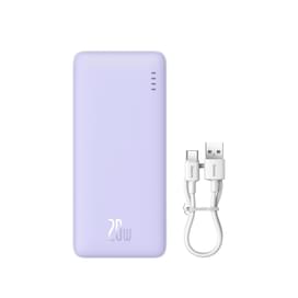 Внешний аккумулятор Baseus, Airpow 20000mAh 20W + каб, Violet (BAS-P1002280451300) фото