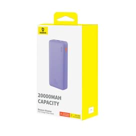 Внешний аккумулятор Baseus, Airpow 20000mAh 20W + каб, Violet (BAS-P1002280451300) фото