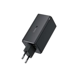 Адаптер питания Baseus, GaN6 USB-C*2+A*2 100W с каб, Black (BAS-P1016270511200) фото