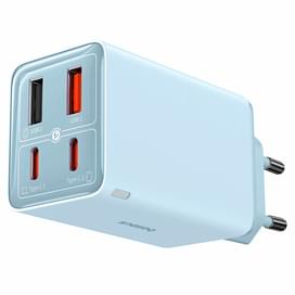 Адаптер питания Baseus, GaN6 Pro USB-2C+2A 65W с каб, Blue (BAS-P1016270131300) фото