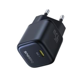 Адаптер питания Baseus, PicoGo GaN USB-C 45W, Black (BAS-P1017680012300) фото