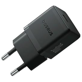 Адаптер питания Baseus, Palm USB-C 30W, Black (BAS-P1011160511300) фото