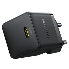 Адаптер питания Baseus, Palm USB-C 30W, Black (BAS-P1011160511300) фото