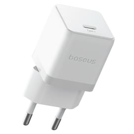 Адаптер питания Baseus, Palm USB-C 30W, White (BAS-P1011160521300) фото