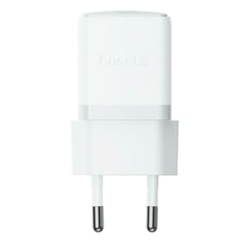 Адаптер питания Baseus, Palm USB-C 20W, White (BAS-P1011160221300) фото