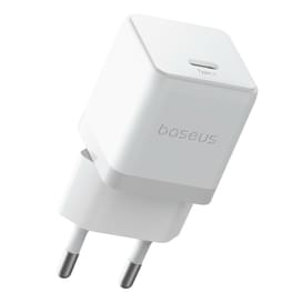 Адаптер питания Baseus, Palm USB-C 20W, White (BAS-P1011160221300) фото