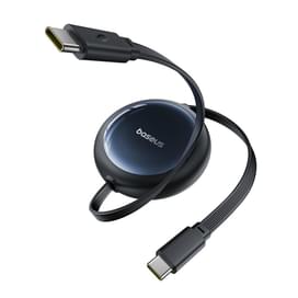 Кабель Baseus, USB-C->C NS 100W 1.5m, Black (BAS-P1037090012300) фото