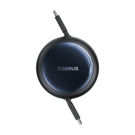 Кабель Baseus, USB-C->C NS 100W 1.5m, Black (BAS-P1037090012300) фото