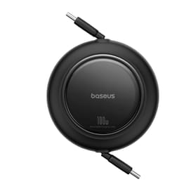 Кабель Baseus, USB-C->C F2P 100W 1.5m, Black (BAS-P1036450011300) фото