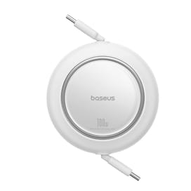 Кабель Baseus, USB-C->C F2P 100W 1.5m, White (BAS-P1036450021301) фото